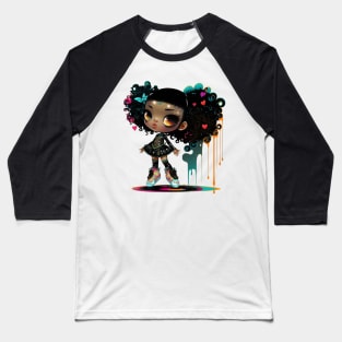 Drippy Chibi Sticky Baseball T-Shirt